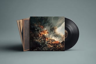 design album or single cover art