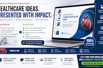 create interactive PPT presentation for healthcare, medical, nursing, seminar