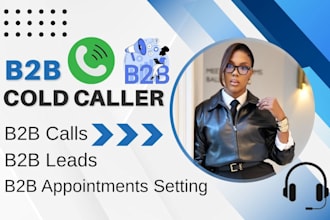 b2b cold caller and appointment setter to generate qualified sales leads