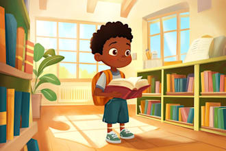 create children book illustrations and book illustrations