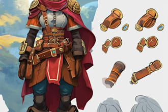 make a 2d game character