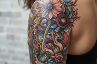 design professional tattoo and custom tattoo