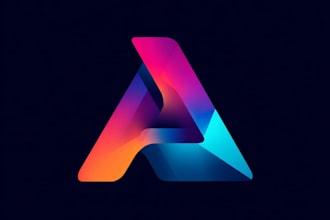 design an abstract and modern logo