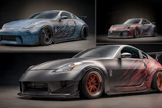 design branding car wrap, vehicle wrap, truck wrap and van wrap design