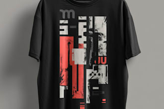 typography t shirt design