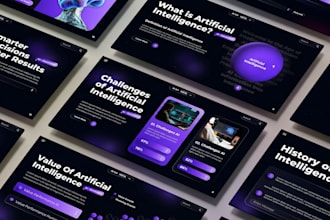 design a professional powerpoint presentation, google slides and pitch deck