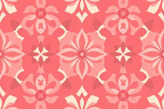create a marvelous seamless pattern textile design or monogram pattern