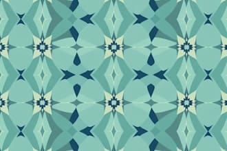 illustrate a elegant seamless and creative pattern