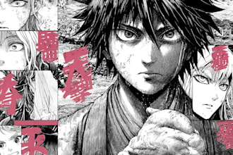 draw manga comic pages or graphic novel illustrations