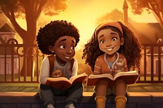 children book illustration and children book illustration