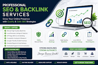 create high quality manual SEO backlinks for google ranking