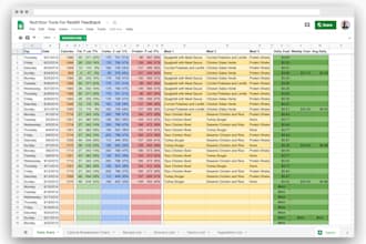 create a custom automated google sheet for your business