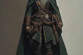 fantasy dnd character illustration