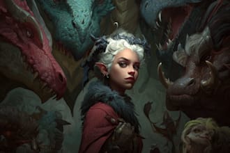 draw concept art of knights medieval dark fantasy