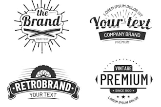draw a creative hand crafted logo design