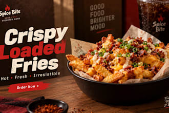design restaurant and food social media posts