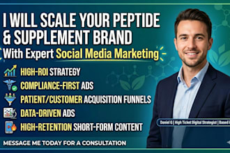 build high converting patient acquisition funnels for your peptide store