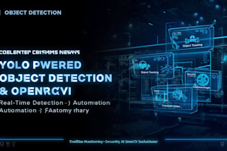 develop opencv computer vision yolo object detection and tracking system