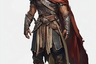 dnd, fantasy character and dnd character