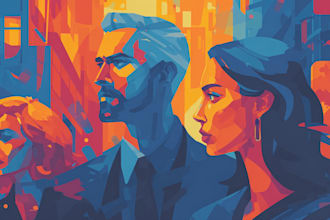 paint a watercolor house portrait or city space illustration
