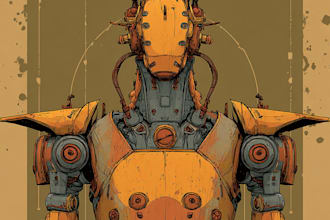 do mecha robot gundam illustrations