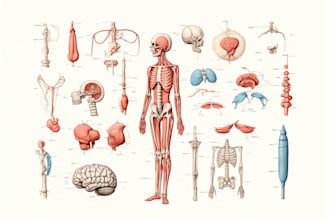 do professional medical and illustrations art for you