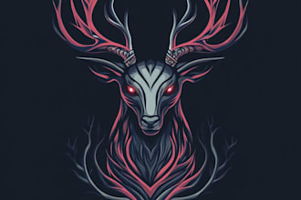 unique and detailed fantasy logo