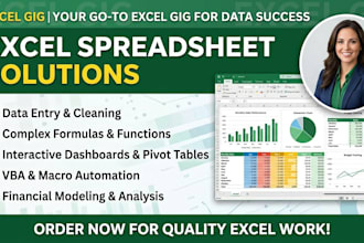 be your microsoft excel expert
