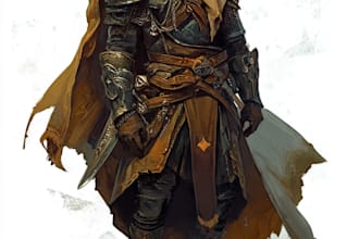 fantasy dnd character illustration