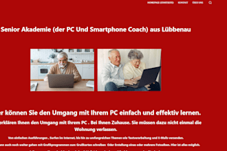 eine professionelle website in deutscher sprache erstellen