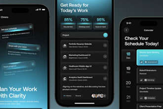 develop ai project management app, ai contractor construction app, furniture app
