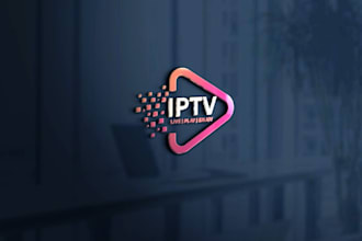 design an logo for iptv app