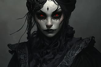 do horror character design