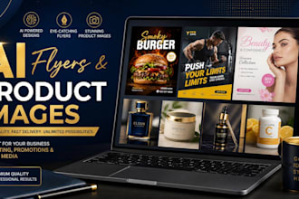 create stunning ai generated flyers and product images for your e commerce bran