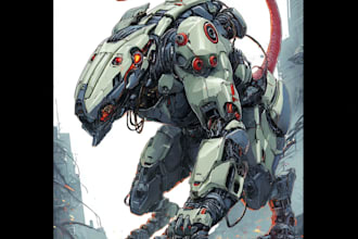 create your mecha robot art