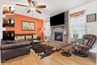 do real estate photo editing, flambient, and sky replacement