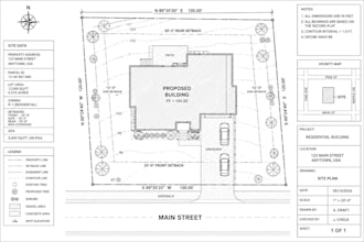 deliver accurate 2d and 3d site plan survey drawings