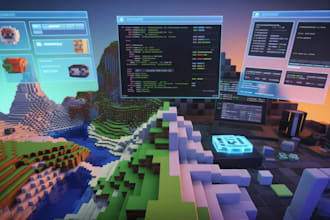 develop minecraft server, plugins mods, minecraft java and systems
