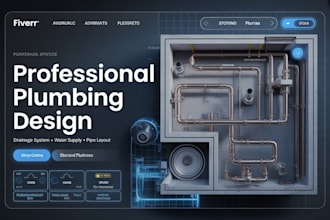 design plumbing and drainage systems for residential and commercial buildings