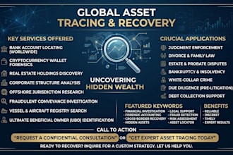 do forensic accounting, fraud investigation, asset tracing, litigation support