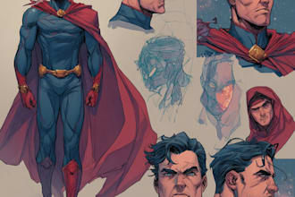 draw your superhero or superhero character