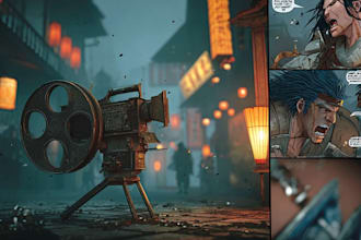 comic book illustration with comic book illustrator