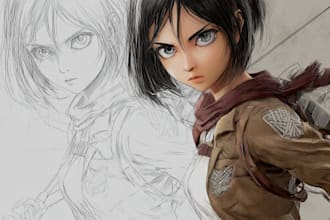 bring your anime or cartoon character to life as hero