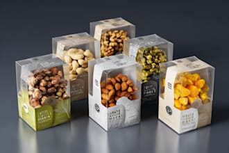 artistic pouch and packaging