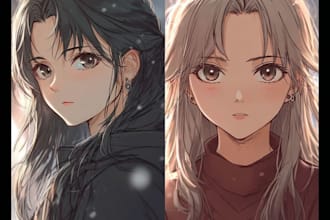 create a anime character