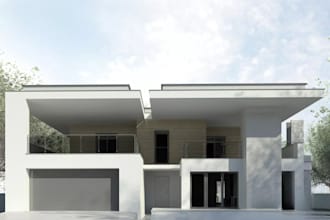 create professional revit architectural 3d modeling