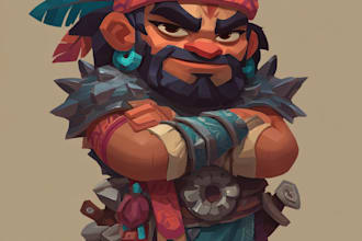 design 2d game character