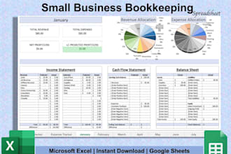 create custom excel spreadsheet automated ecommerce profit tracker and inventory