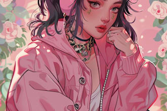 draw a anime character