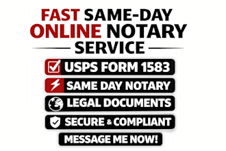 notarize your legal documents and provide apostille for international use